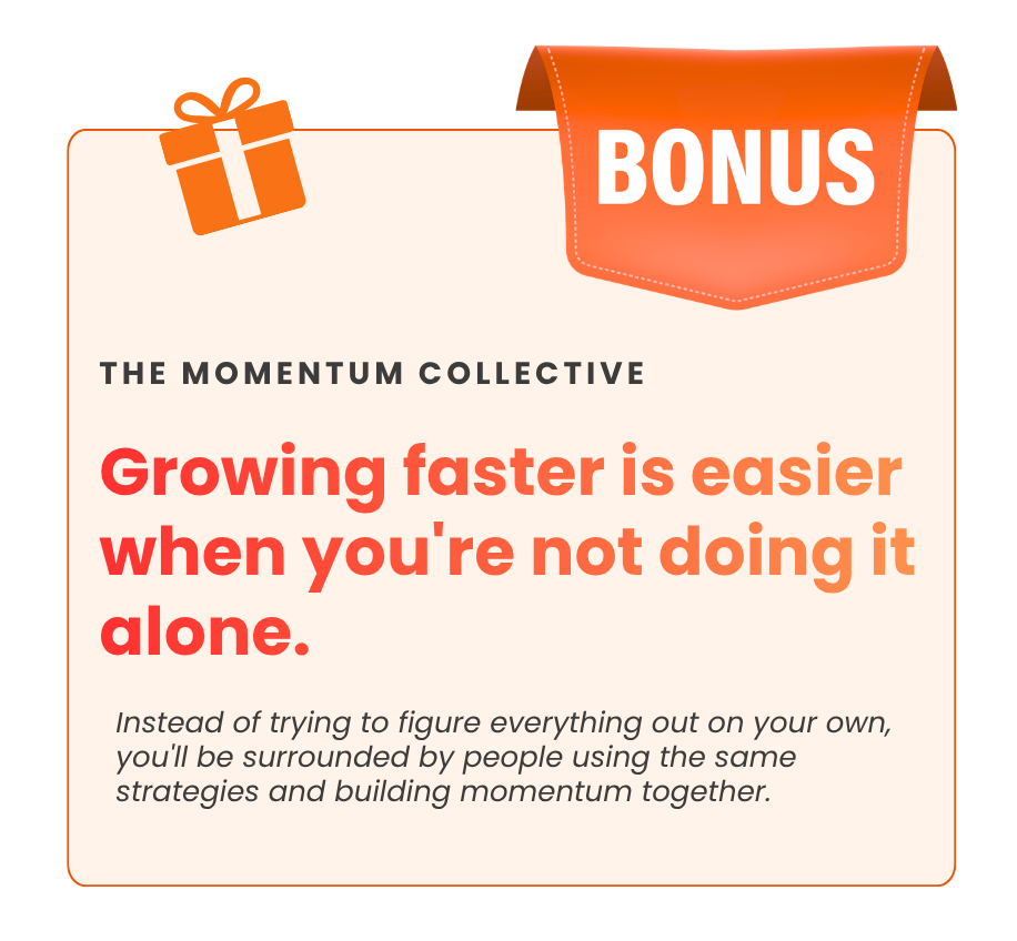 Bonus #2: The Momentum Collective cover